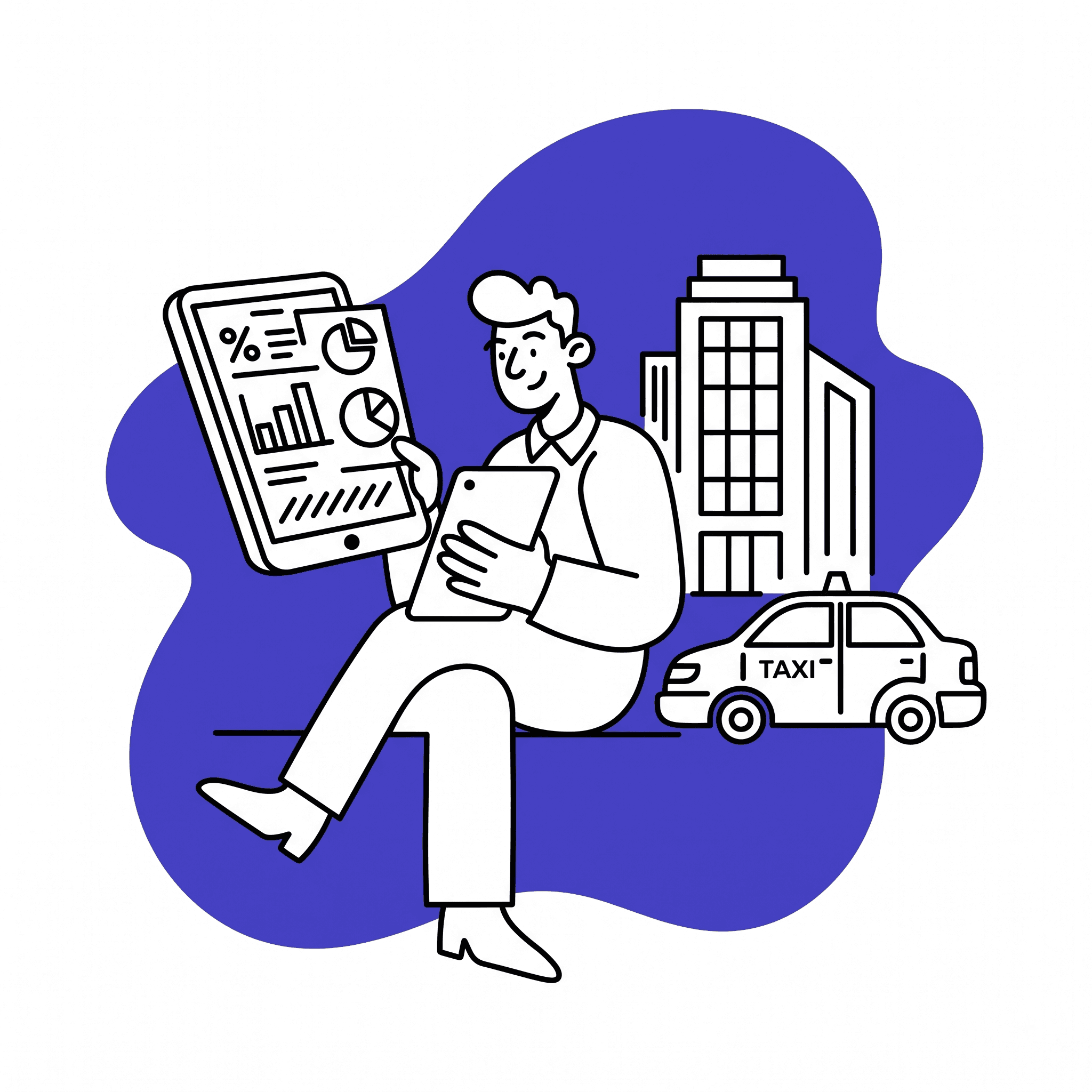 Automated corporate billing and GST tax reports