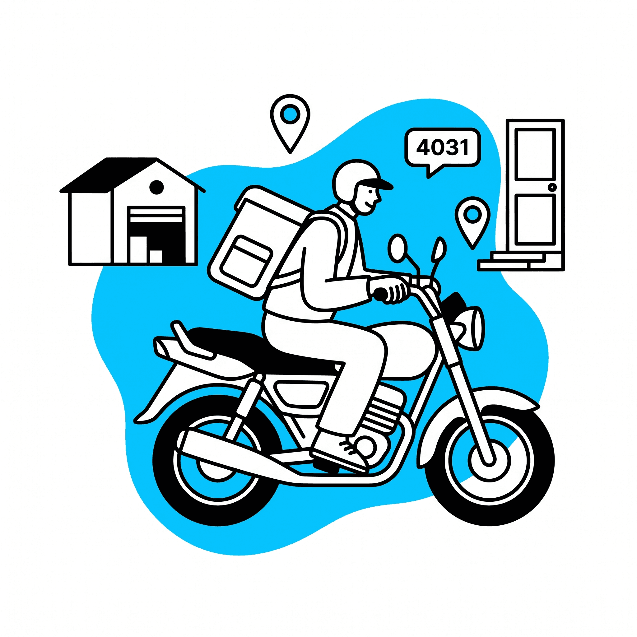 Darkstore fleet orchestration and real-time live map tracking