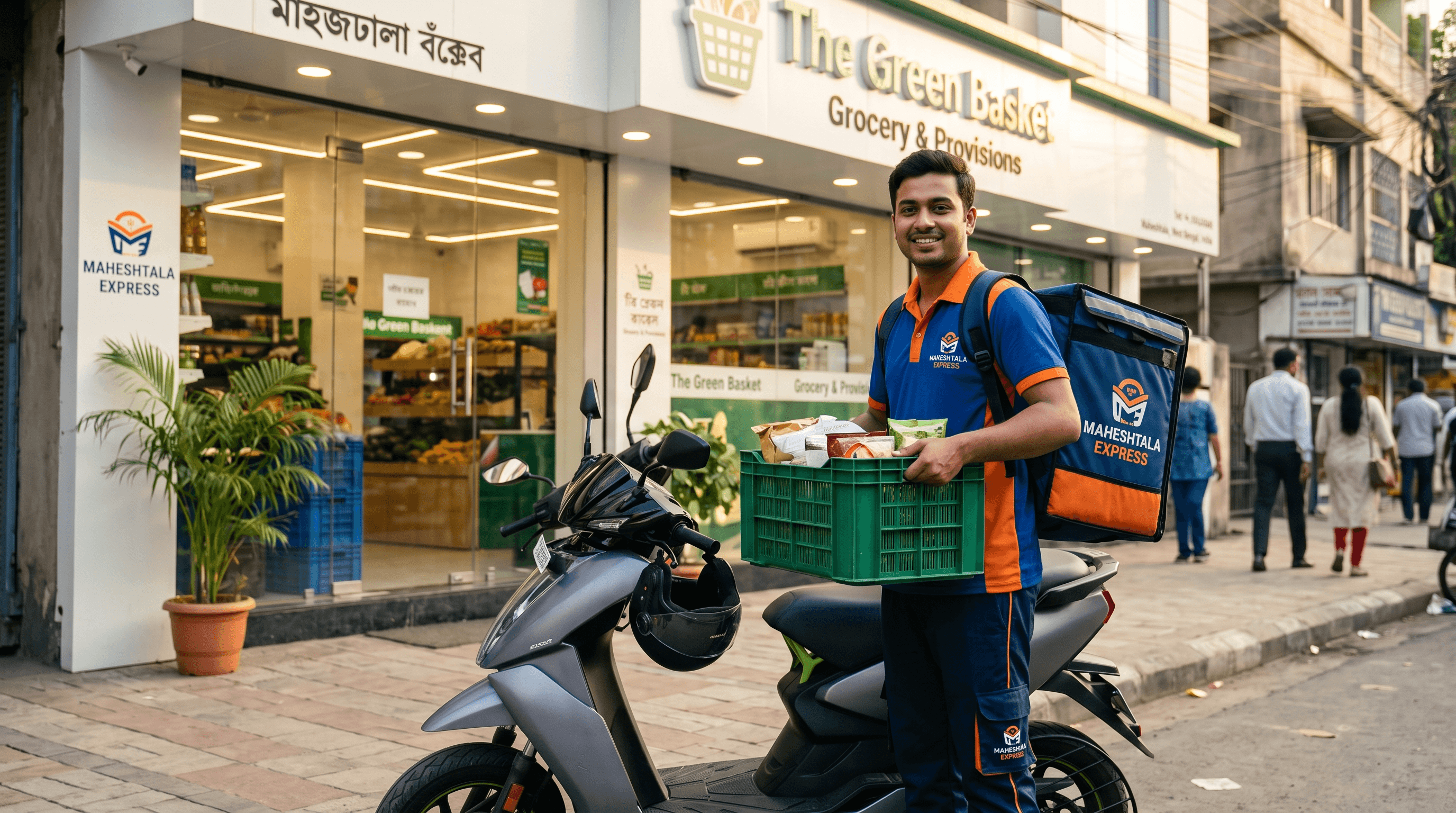 Deliver as a Riksho Courier