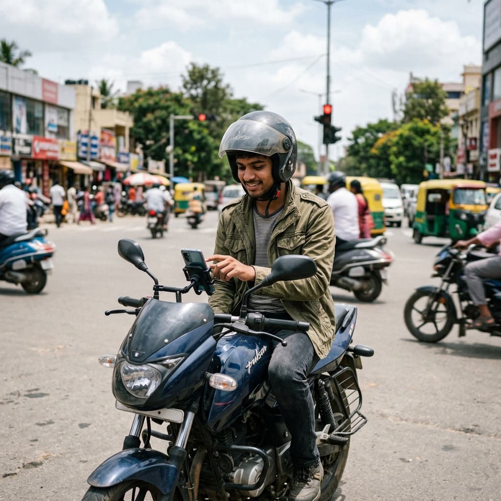 Ride bike taxi hero